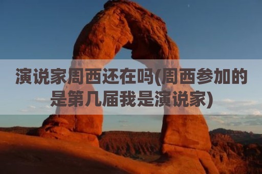 演说家周西还在吗(周西参加的是第几届我是演说家)
