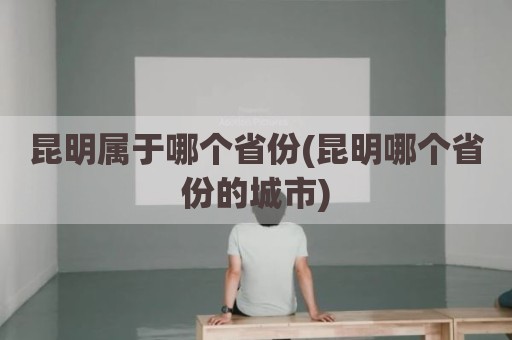 昆明属于哪个省份(昆明哪个省份的城市)