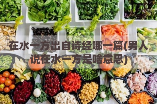 在水一方出自诗经哪一篇(男人说在水一方是啥意思)