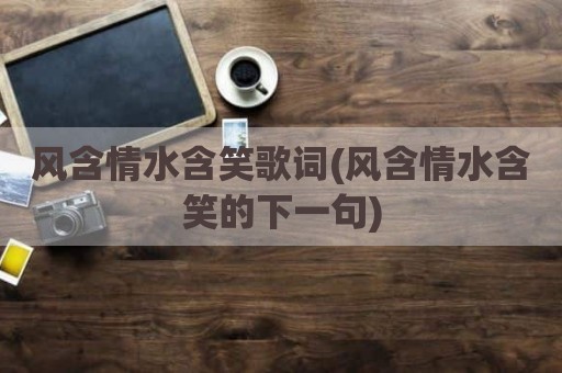 风含情水含笑歌词(风含情水含笑的下一句)
