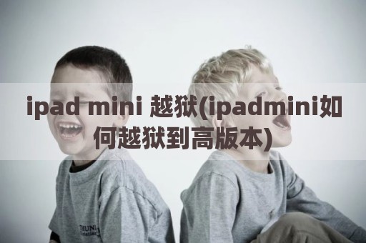 ipad mini 越狱(ipadmini如何越狱到高版本)