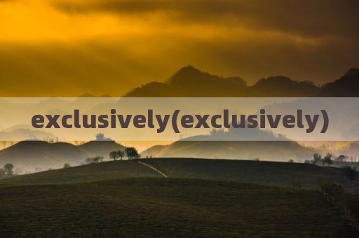 exclusively(exclusively)