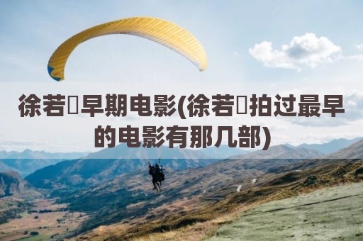 徐若瑄早期电影(徐若瑄拍过最早的电影有那几部)