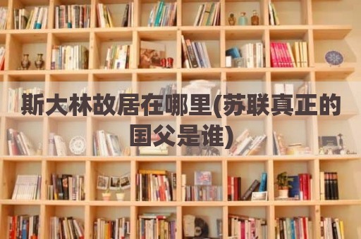 斯大林故居在哪里(苏联真正的国父是谁)