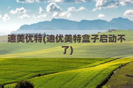 迪美优特(迪优美特盒子启动不了)