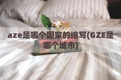 aze是哪个国家的缩写(GZE是哪个城市)