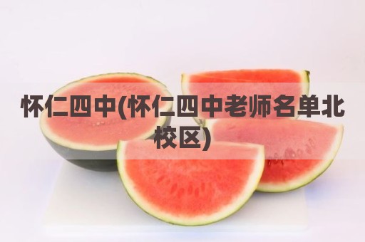 怀仁四中(怀仁四中老师名单北校区)