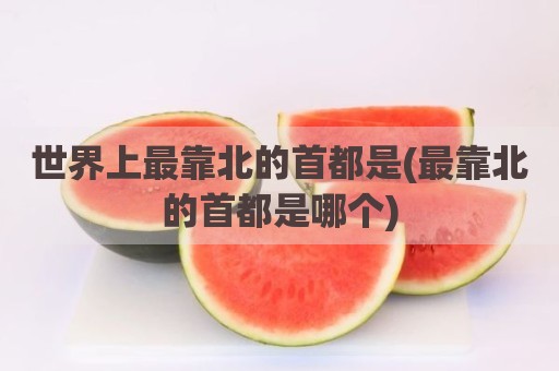 世界上最靠北的首都是(最靠北的首都是哪个)