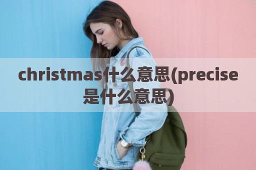 christmas什么意思(precise是什么意思)