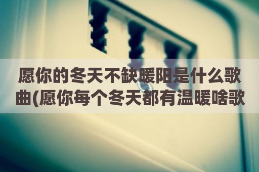 愿你的冬天不缺暖阳是什么歌曲(愿你每个冬天都有温暖啥歌)