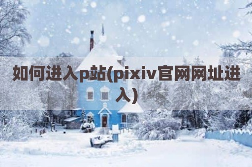 如何进入p站(pixiv官网网址进入)