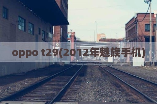 oppo t29(2012年魅族手机)