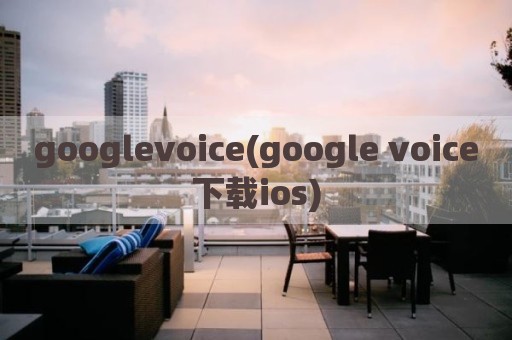 googlevoice(google voice下载ios)