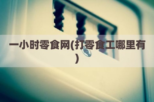 一小时零食网(打零食工哪里有)