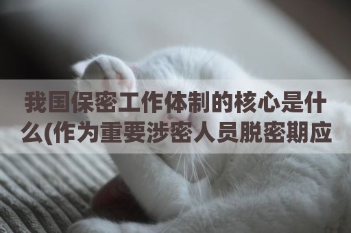我国保密工作体制的核心是什么(作为重要涉密人员脱密期应为几年)