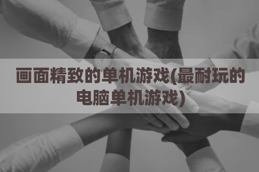 画面精致的单机游戏(最耐玩的电脑单机游戏)