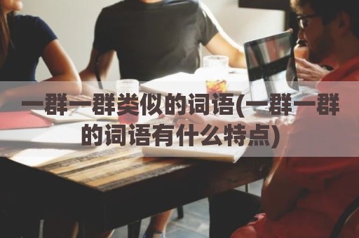 一群一群类似的词语(一群一群的词语有什么特点)