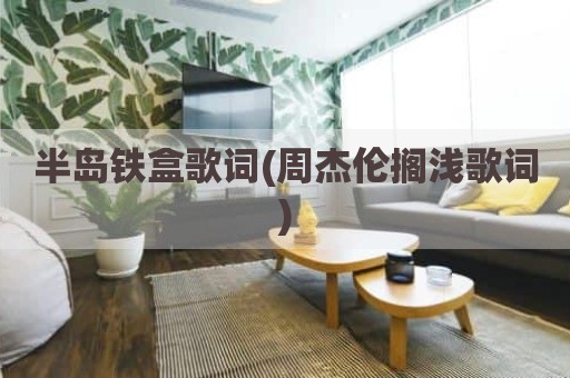 半岛铁盒歌词(周杰伦搁浅歌词)