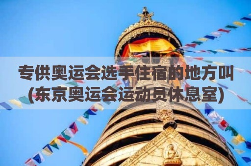 专供奥运会选手住宿的地方叫(东京奥运会运动员休息室)