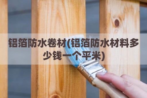 铝箔防水卷材(铝箔防水材料多少钱一个平米)