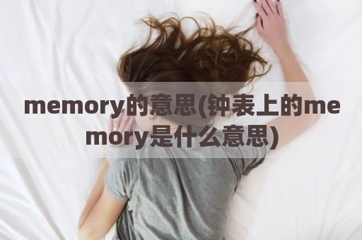 memory的意思(钟表上的memory是什么意思)