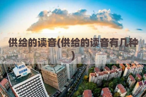 供给的读音(供给的读音有几种)