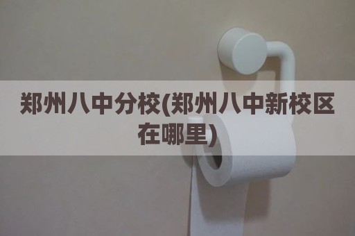 郑州八中分校(郑州八中新校区在哪里)