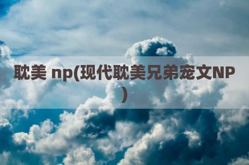 耽美 np(现代耽美兄弟宠文NP)