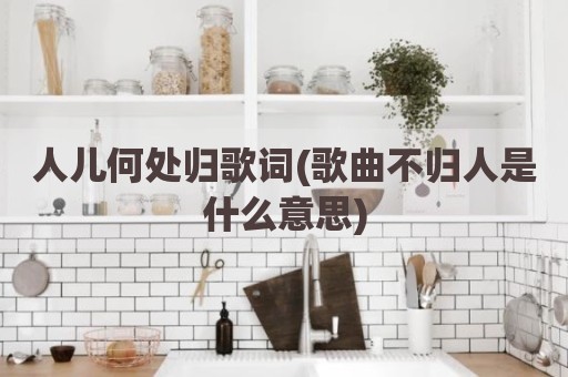 人儿何处归歌词(歌曲不归人是什么意思)