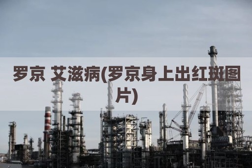 罗京 艾滋病(罗京身上出红斑图片)