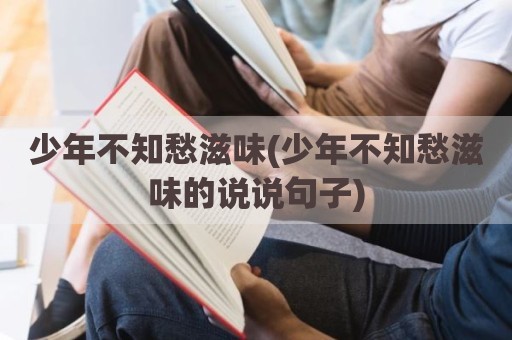 少年不知愁滋味(少年不知愁滋味的说说句子)