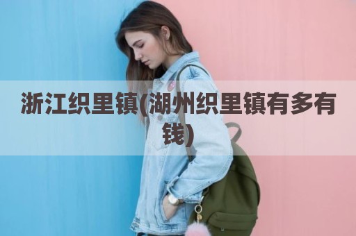 浙江织里镇(湖州织里镇有多有钱)