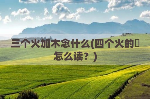 三个火加木念什么(四个火的燚怎么读？)