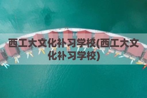 西工大文化补习学校(西工大文化补习学校)
