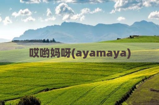 哎哟妈呀(ayamaya)