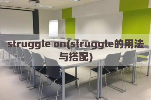 struggle on(struggle的用法与搭配)