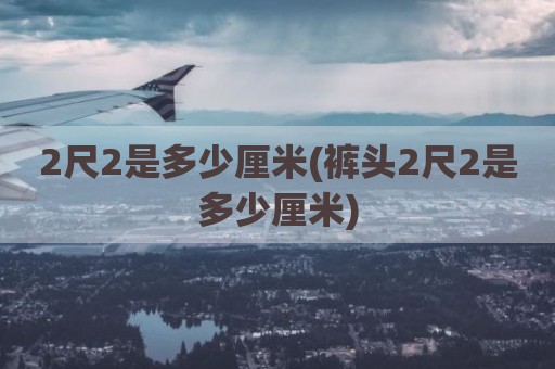 2尺2是多少厘米(裤头2尺2是多少厘米)