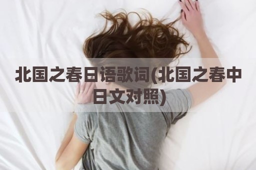 北国之春日语歌词(北国之春中日文对照)