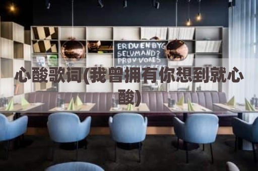 心酸歌词(我曾拥有你想到就心酸)