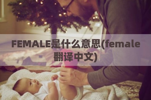 FEMALE是什么意思(female翻译中文)