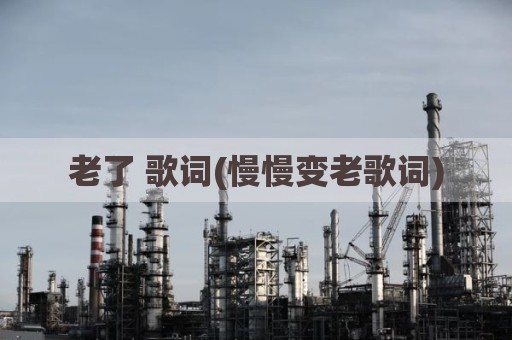 老了 歌词(慢慢变老歌词)