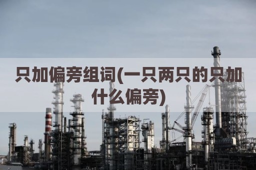 只加偏旁组词(一只两只的只加什么偏旁)