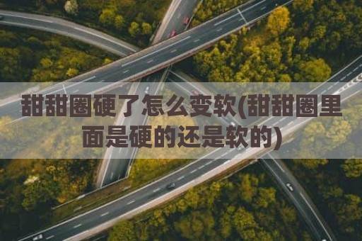 甜甜圈硬了怎么变软(甜甜圈里面是硬的还是软的)