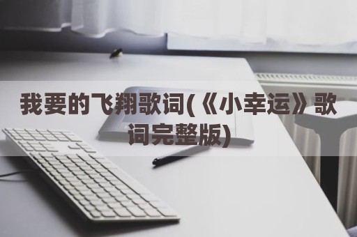 我要的飞翔歌词(《小幸运》歌词完整版)