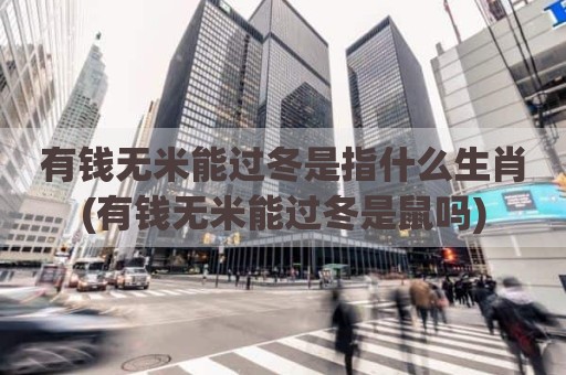 有钱无米能过冬是指什么生肖(有钱无米能过冬是鼠吗)