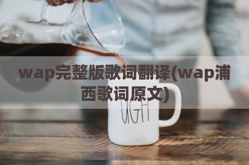 wap完整版歌词翻译(wap浦西歌词原文)