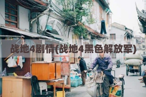 战地4剧情(战地4黑色解放军)