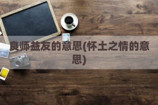 良师益友的意思(怀土之情的意思)