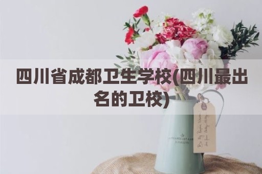 四川省成都卫生学校(四川最出名的卫校)