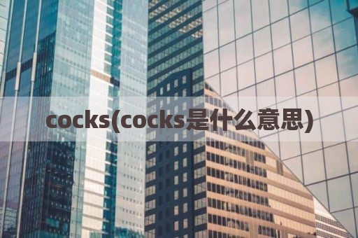 cocks(cocks是什么意思)